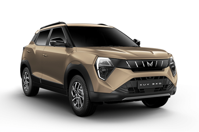 Mahindra Xuv 3xo Dune Beige Color Image